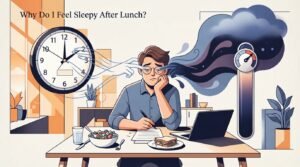 why do i feel sleepy after lunch?